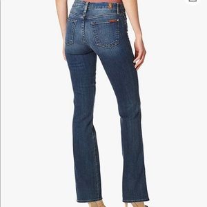 7 For All Mankind Women's Boot Cut Jeans - Blue